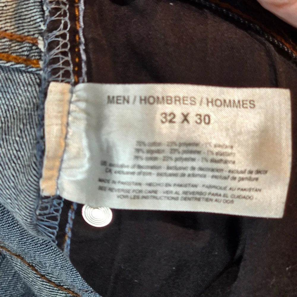 William Rast Mens Legacy Relax Straight Dark Wash Denim Jeans 32x30 MBWR-001-30L - Picture 7 of 16